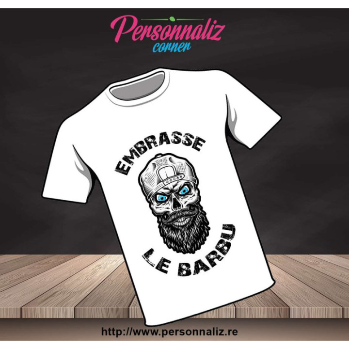 T-shirt LR Barbu personnalisé - Personnaliz.re