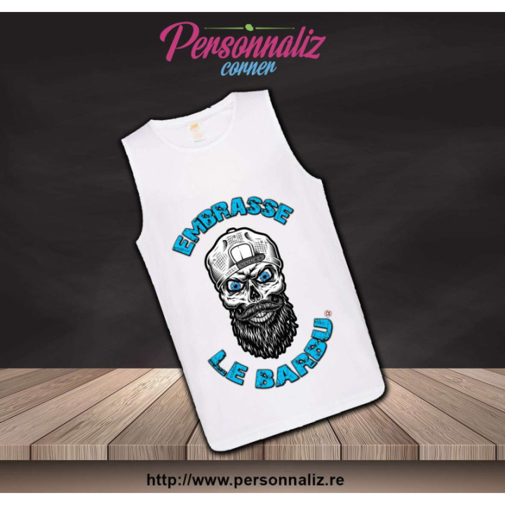 Debardeur LR Barbu personnalisé - Personnaliz.re