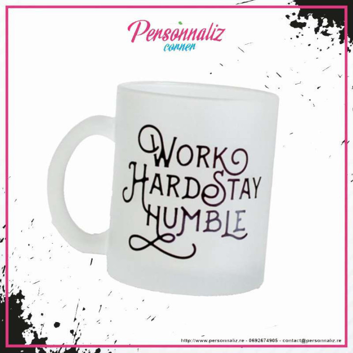 Mug Dépoli  (H 9,5 cm, Ø8 cm) personnalisé - Personnaliz.re