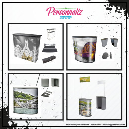 Stand comptoir publicitaire