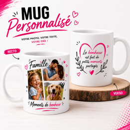 Mug  (H 9,5 cm, Ø8 cm)