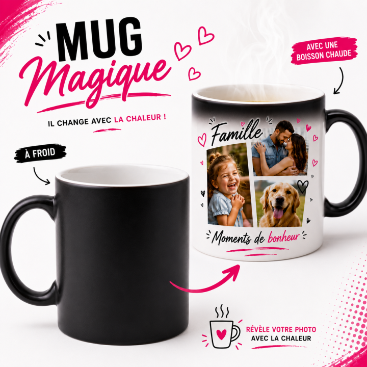 Mug Magique (thermo sensible)