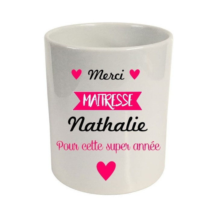 Pot / Mug Sans Anse personnalisé - Personnaliz.re