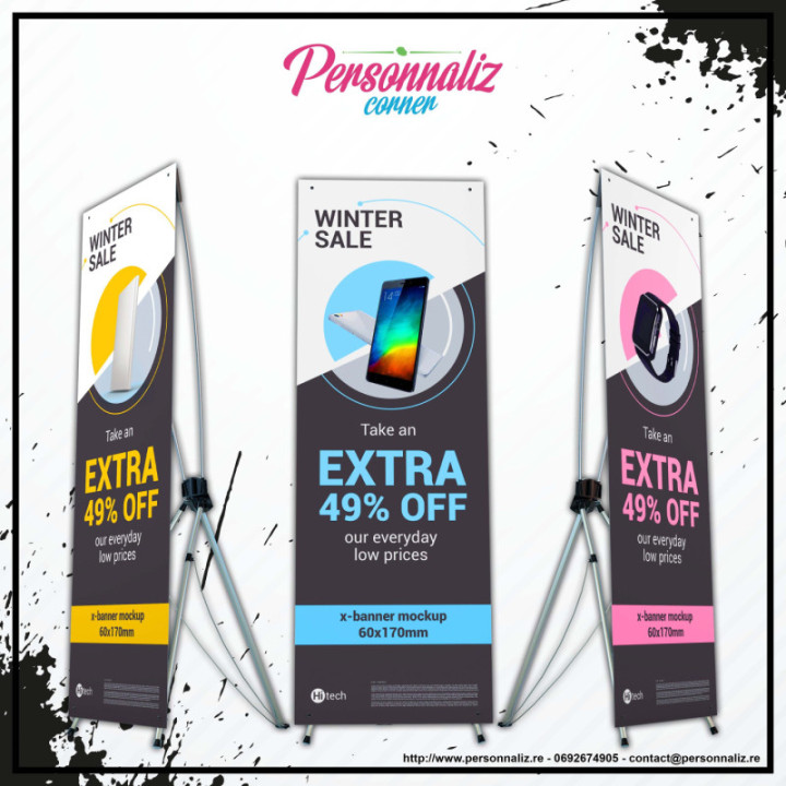 X-Banner personnalisé - Personnaliz.re