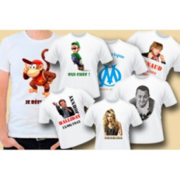 T-Shirt Personnalisé (Sublimation) personnalisé - Personnaliz.re