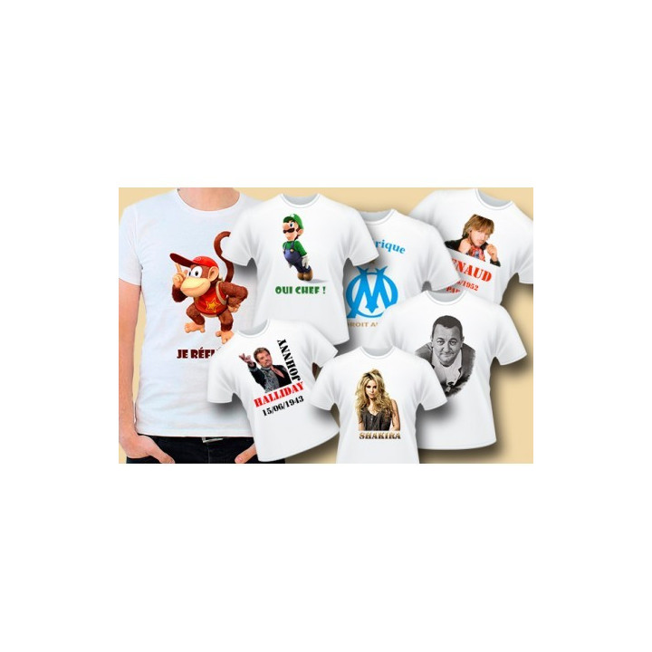 T-Shirt Personnalisé (Sublimation) personnalisé - Personnaliz.re